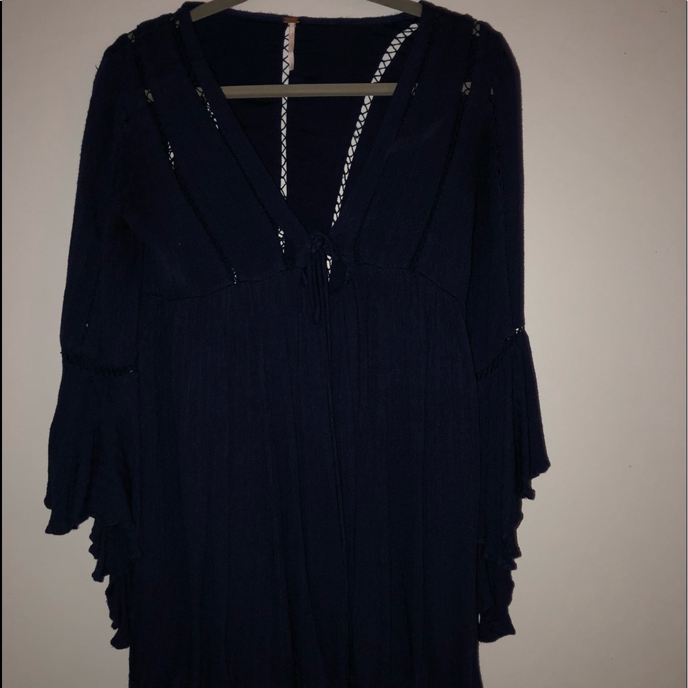 navy free people dress!!!